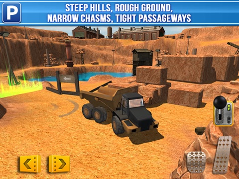 mining trucker parking simulator a real digger construction truck car park racing games ipad images 4