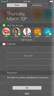 one tap access widget for notification center iphone images 1