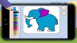 color zoo and jungle animals - coloring books iphone images 3