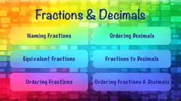 fractions & decimals iphone images 1