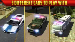 police car parking simulator game - real life emergency driving test sim racing games iphone images 2