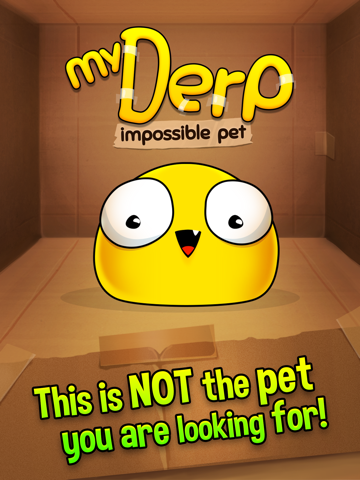 my derp - the impossible virtual pet game ipad images 1