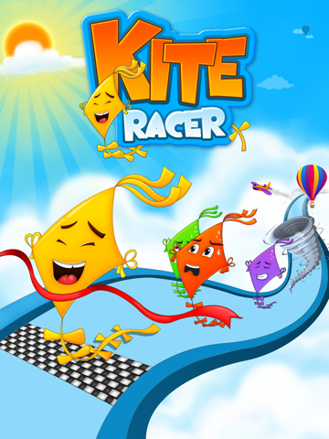 the kite runner racer - puzzle racing game ipad images 1