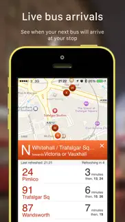 bus watch london - live bus arrivals iphone capturas de pantalla 1