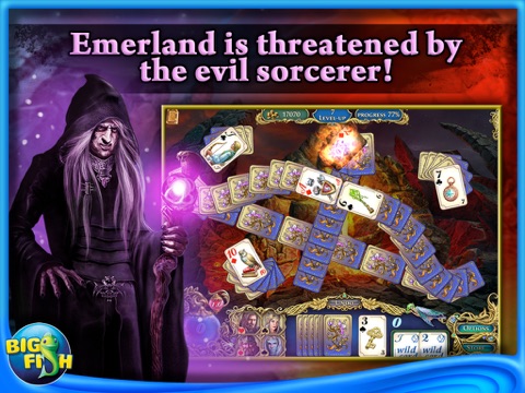 the chronicles of emerland solitaire hd - a magical card game adventure ipad images 1