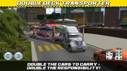 car transport truck parking simulator - real show-room driving test sim racing games iphone images 3