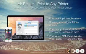 air printer - print server iPhone Captures Décran 1