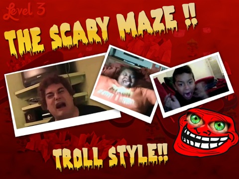 scary troll maze prank free - chilling kobold jump-scare ipad images 1
