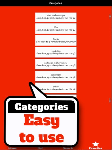 low carb food list - foods with almost no carbohydrates ipad images 3