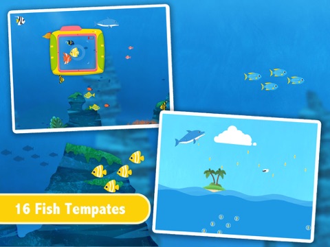 labo paper fish - make fish crafts with paper and play creative marine games ipad images 3
