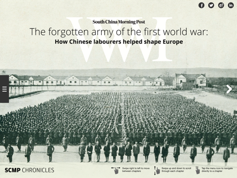 scmp chronicles - the forgotten army of the first world war ipad images 1