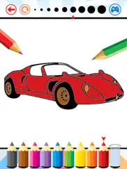 super car coloring book - vehicle drawing for kids ipad images 1