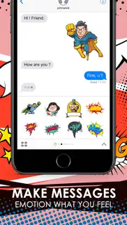 cartoon comic stickers imessage by chatstick iphone images 2