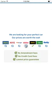 rent a car - cheap rental car price finder iphone images 3