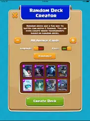 deck builder for clash royale - building guide ipad resimleri 3