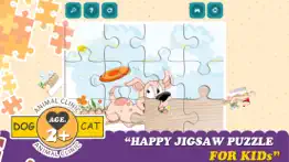 cats and dogs cartoon jigsaw puzzle games iphone images 3