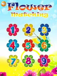 flower matching puzzle - sight games for children ipad images 1
