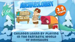 archaeologist dinosaur - ice age - games for kids iphone images 1