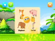 vocabulary animal puzzle matching shadow for kids ipad images 3