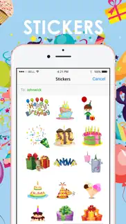 happy birthday emoji stickers for imessage iphone images 1