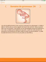 womanlog pregnancy calendar iPad Captures Décran 3