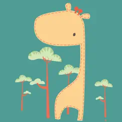 a giraffe story - baby learning english flashcards logo, reviews