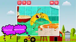 lively fruits learning jigsaw puzzle games for kid iphone images 4