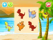 dinosaur drag drop and match shadow dino for kids ipad images 2