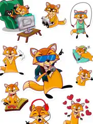 darwin the fox sticker pack ipad images 1