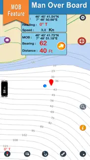 lake winnipesaukee offline chart for boaters iphone images 3
