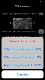 airplay rápido - para ver tus videos desde iphone iphone capturas de pantalla 2