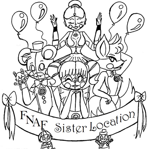 Coloring Pages For FNAF Sister Location app reviews download
