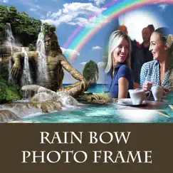 rain bow photo frame and pic collage logo, reviews