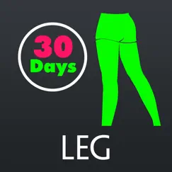 30 day leg fitness challenges ~ daily workout free logo, reviews