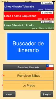 metro de santiago - mapa y buscador de itinerarios iphone images 1