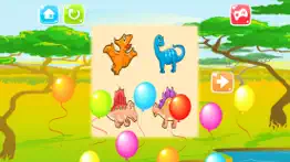 dinosaur drag drop and match shadow dino for kids iphone images 3