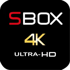 sbox 4k logo, reviews