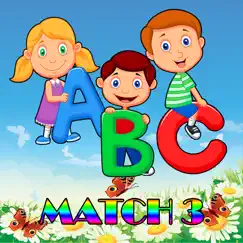 abc match 3 puzzle - abc drag drop line game logo, reviews
