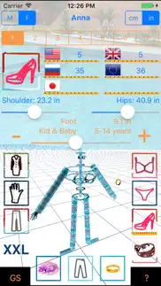 good sizer 3d - size converter of clothes iphone images 1