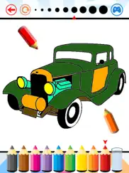 car coloring book - vehicle drawing for kids ipad images 1