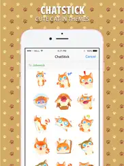 cute cat stickers for imessage ipad images 1