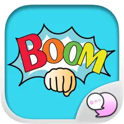 boom stickers for imessage logo, reviews