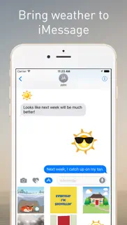the weather network stickers for imessage iphone images 3