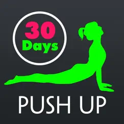 30 day push up fitness challenges ~ daily workout logo, reviews