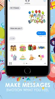 happy birthday emoji stickers for imessage iphone images 2