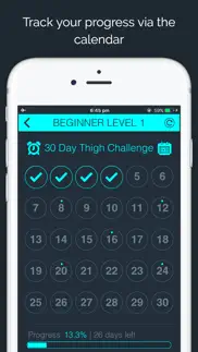 30 day thigh slimmer challenge iphone images 2
