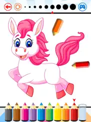 pony coloring book for kids - my drawing free game ipad images 1