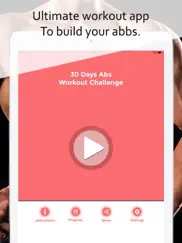 ab workout 30 day ab challenge ipad images 1