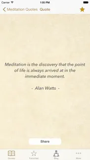 meditation quotes iPhone Captures Décran 1