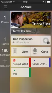 terraflex iPhone Captures Décran 1